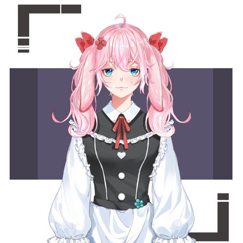 vup原创live2d虚拟主播 facerig动态形象定制人设立绘