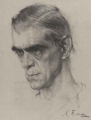 鉴赏|费欣精品素描作品一览