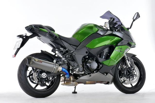 路上的川崎摩托车忍者1000很少有改装才不是呢