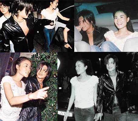 王菲谢霆锋热吻 曾公寓密会四天亲密接吻