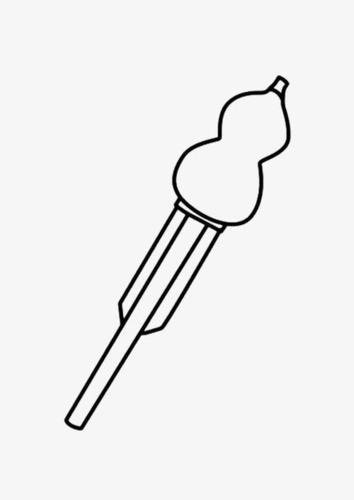 乐器葫芦丝简笔画