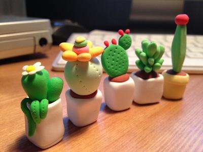 [超轻粘土手工制作图片]简单漂亮的超轻粘土手工制作