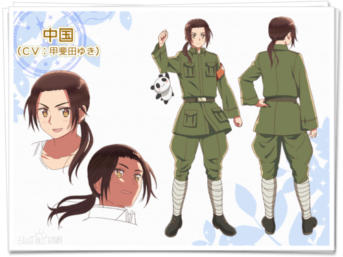 黑塔利亚的中国   通称王耀.