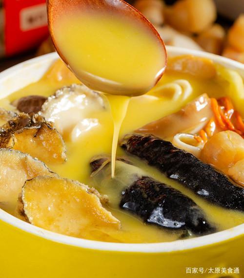 太原最正宗的佛跳墙捞饭,鲍鱼海参量足味美,越吃越"