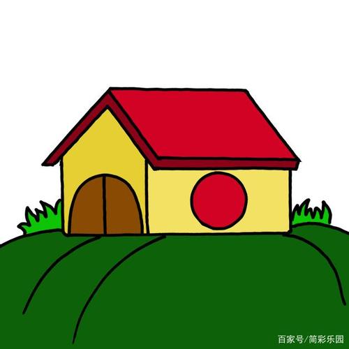 如何画粮仓简笔画