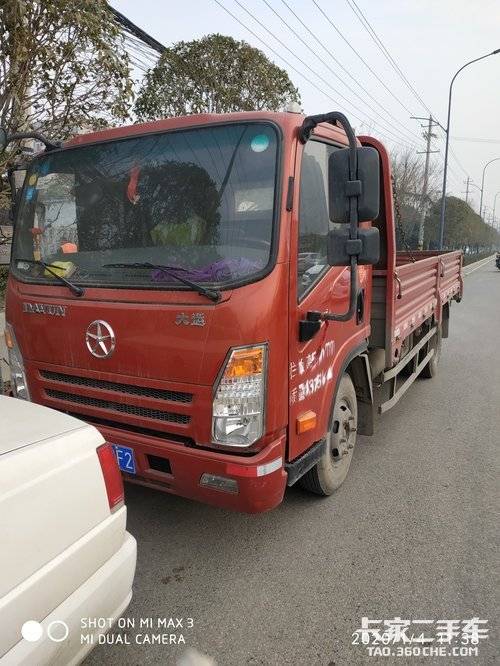 陕西安二手轻卡大运奥普力130马转让出售_卡家二手车