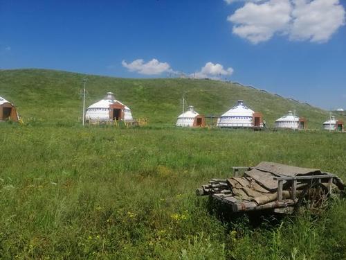 风景优美的蒙古草原