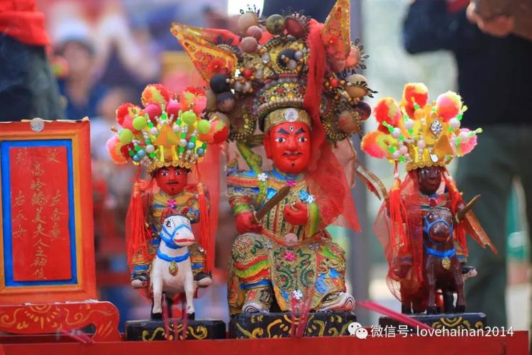 零距离拍摄海南定安军坡,穿仗…(多图)