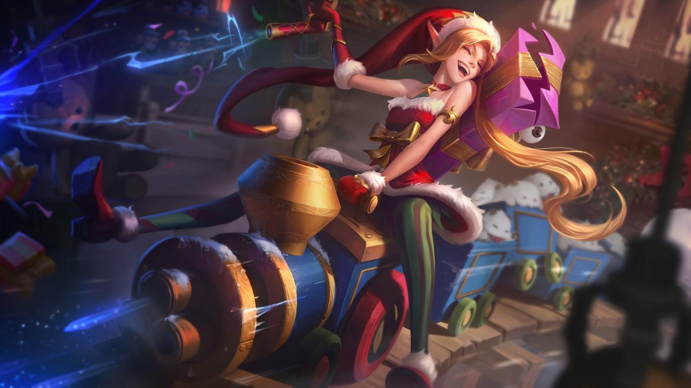 lol壁纸 暴走萝莉金克斯 台词壁纸鉴赏