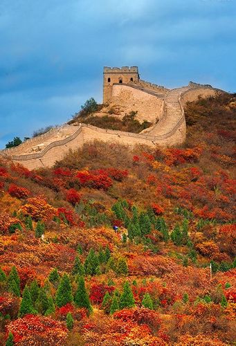 北京-金秋长城,最美的季节,最美的风景.