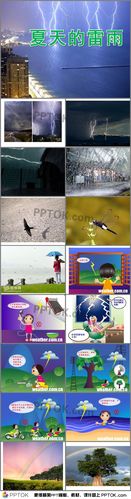 幼儿园中班音乐《夏天的雷雨》ppt