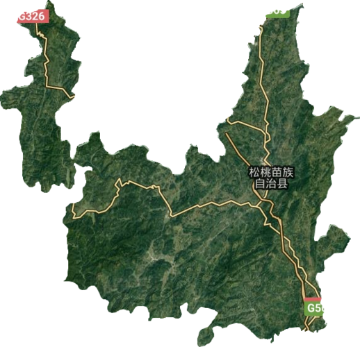 松桃苗族自治县高清卫星地图,松桃苗族自治县高清谷歌