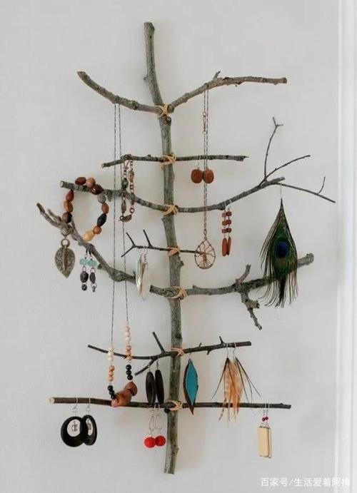 用枯树枝做装饰品,结果美爆了整个家,环保手工附教程