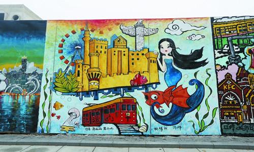 美丽大连绘画大连标志性建筑手绘大连建筑手绘手绘大连大连手绘大连