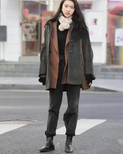 原创这些韩国街拍太会穿了,8套冬日出街保暖穿搭,跟着穿时髦一整季