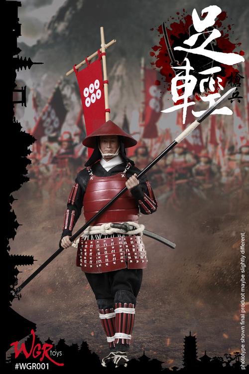 wgrtoys日本战国足轻枪兵 wgr001
