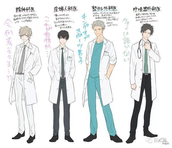 帅到不科学!岛国网友画出各科室男医生形象,你最喜欢哪一个?