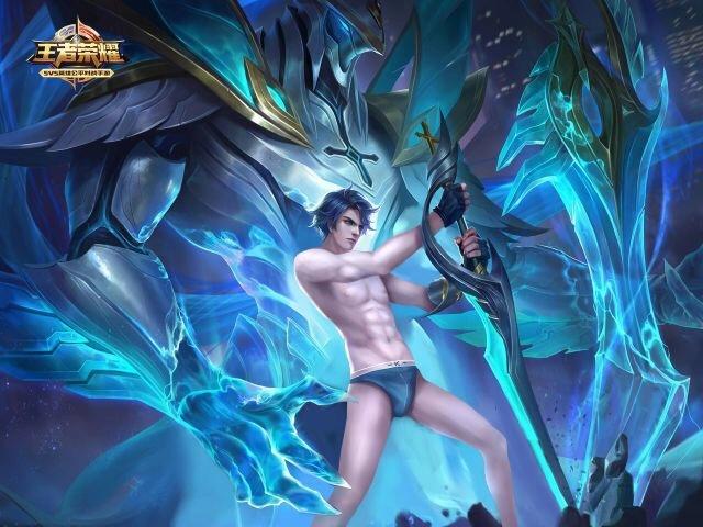 王者荣耀男去衣图