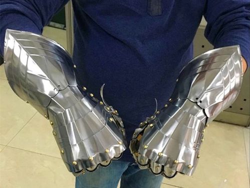 审判天使凯尔cos道具真人可穿戴不锈钢中世纪欧洲哥特式盔甲护手-淘宝
