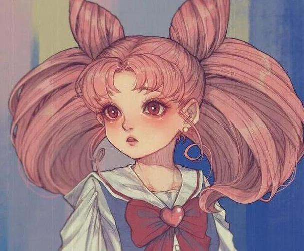 复古风《美少女战士》同人图,画师实力太强,笔触比原作还细腻