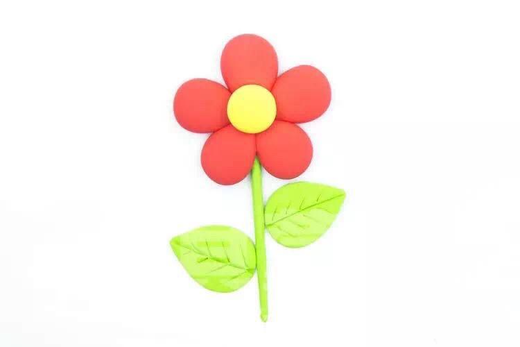 小班特的课程:彩泥美丽的花