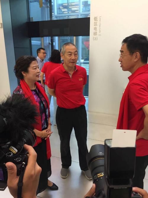 图为华大基因董事长汪健(证券时报记者宋春雨 摄影)