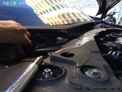 于是找了个时间果断给俺天籁空调循环口加个防鼠网!