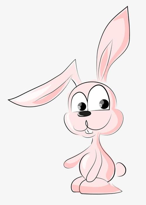 关键词 : 矢量素材,粉色,兔子,动物,长耳朵