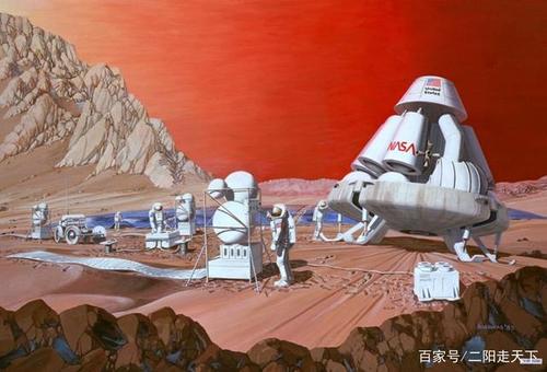 火星基地示意图