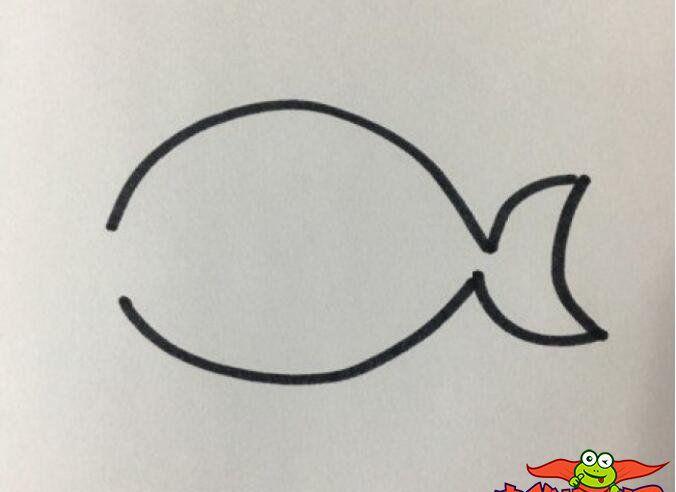 小鱼怎么画一步一步教小鱼简笔画教程