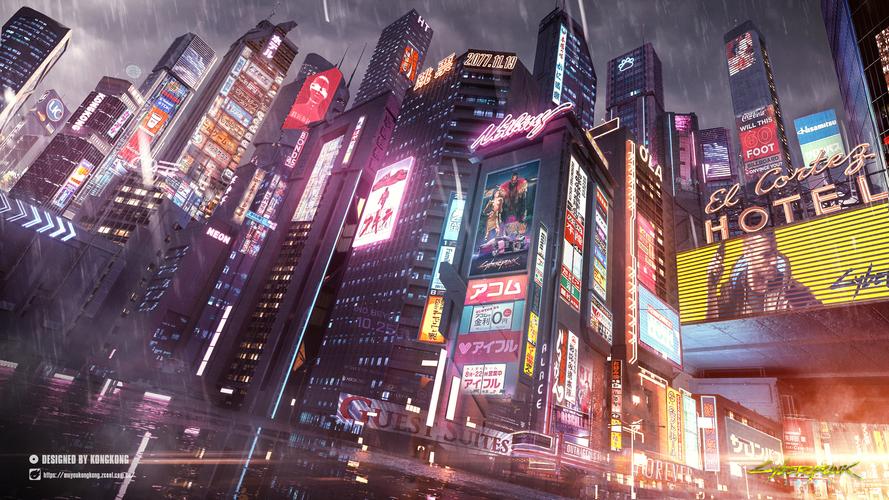 赛博朋克2077 饭制版海报合集