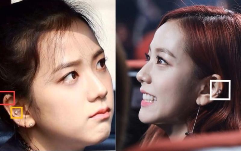 【blackpink】成员都打了几个耳洞?