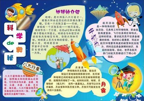 5 科技知识手抄报图片,科技是社会发展的最主要的力量,现在科技进步