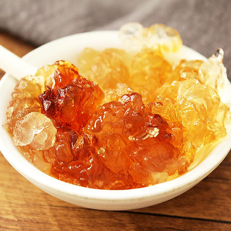 云南桃胶天然野生特级无杂质500g精修食用桃胶可搭皂角米雪燕组合