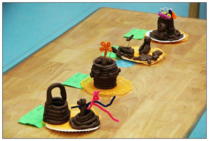 北苑幼儿园家长开放日 (陶泥制作篇)