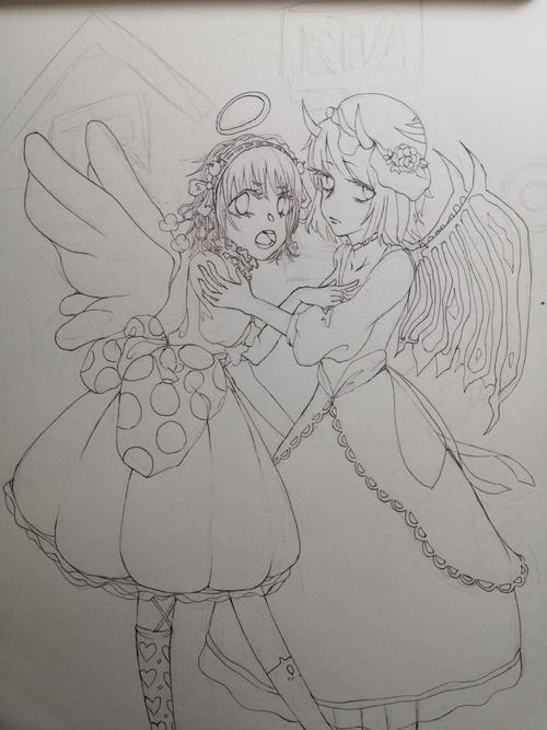 天使讨厌恶魔的第一天