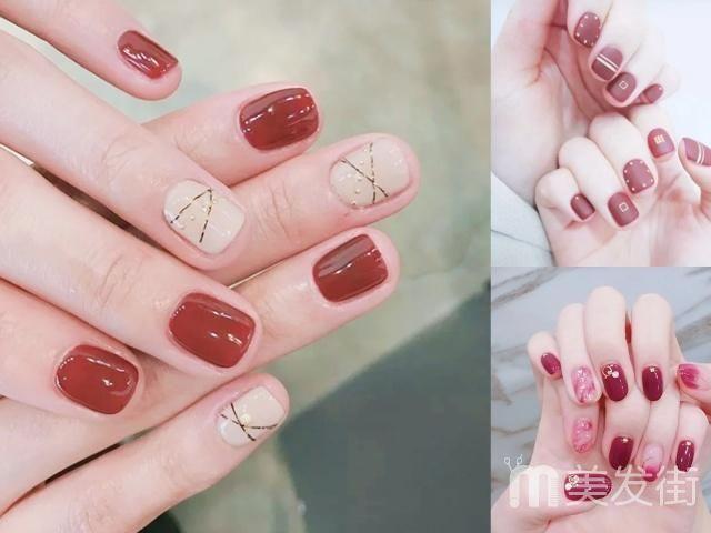 新年美甲2019款式 9款2019新款过年美甲图片
