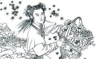蓝采和简笔画