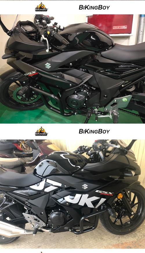 豪爵铃木gsx250r防摔杠适配国四gsx250r改装保险杠摩托车竞技前护杠防