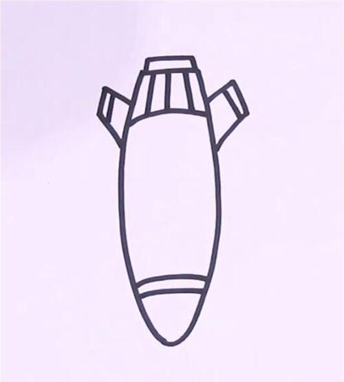 导弹简笔画