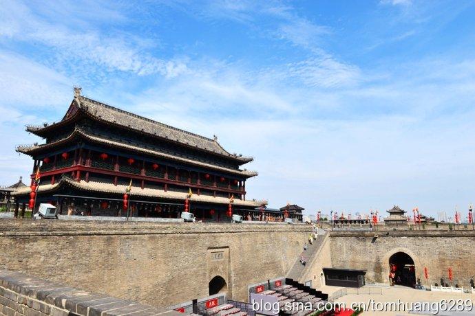 秋驾陕甘宁蒙九西安明城墙