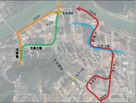 7月12日起,南宁平乐大道将进行围挡施工