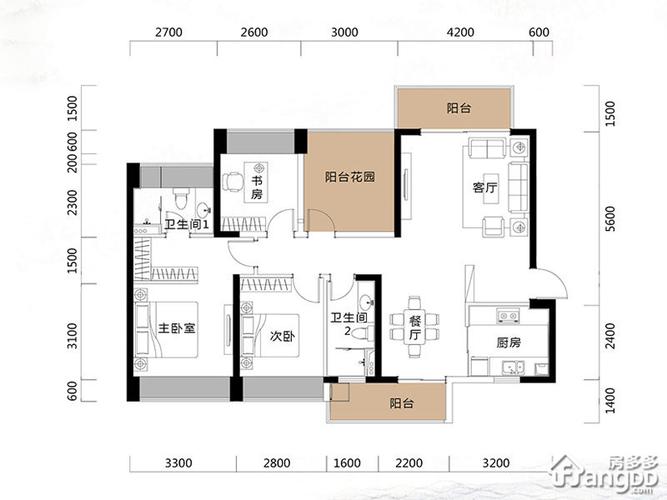 恒裕·水墨兰亭户型图