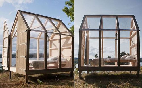 压力大的人来这个玻璃屋小住3天,身心得到放松,幸福指数提高