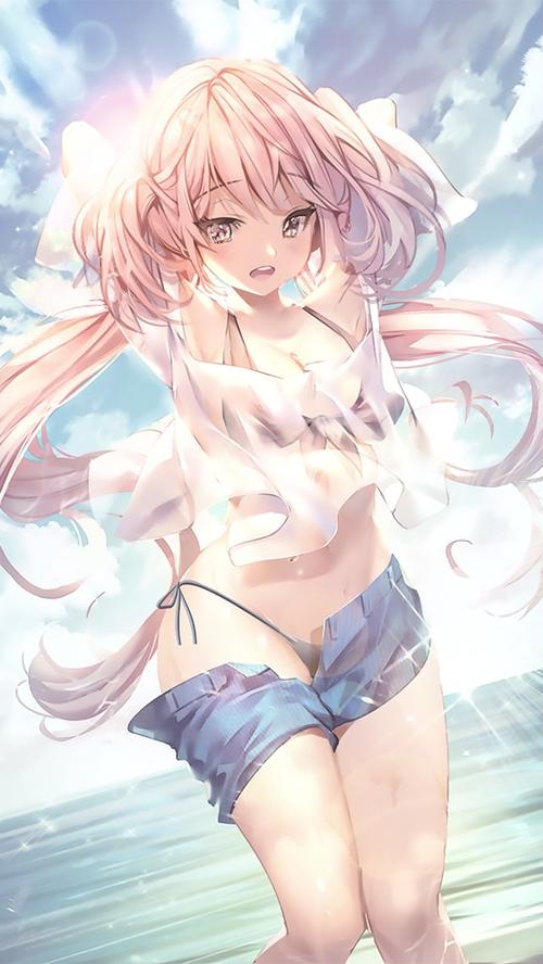 二次元妹子童颜巨乳动漫美少女可爱手机壁纸大全