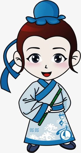 搜图中国提供优质高清原创设计素材免费下载,卡通古代书生主要针对