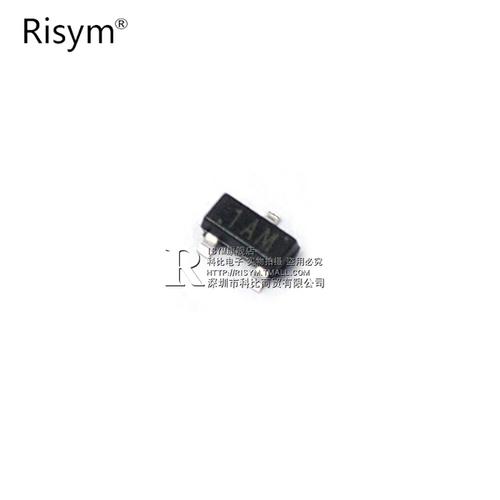 只50 npn 贴片 2n3904 mmbt3904lt1g 1am 印字 贴片三极管 risym