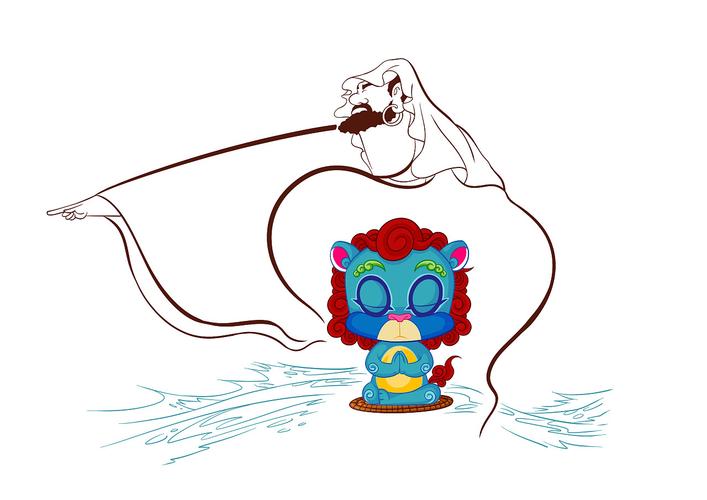 动画造型,场景部分整理 五台山文殊菩萨