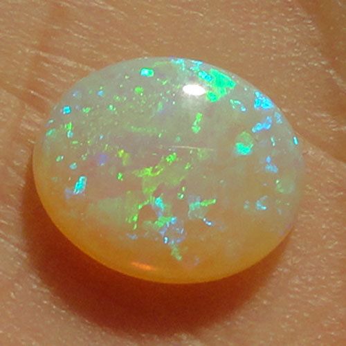 澳大利亚天然欧泊原石opal宝石十月 9*11 2.4ct 澳宝a277裸石