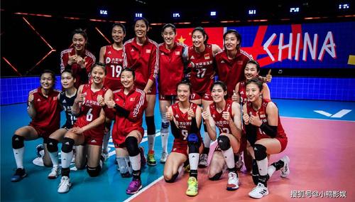 中国女排合照